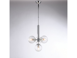 Armonia - Suspensión Hierro Cromo Brillo 4 Luces 110 - Ø32 - Bl285-4-cr