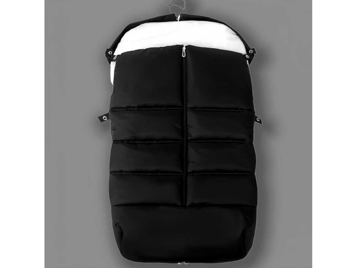 Bolsa térmica Eifson para cochecitos, compatible con la mayoría de los cochecitos (negra)