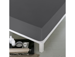SÁBANA BAJERA GRIS CAMA 90 ALGODÓN EXTRA SUAVE FABRICADO EN ESPAÑA MARLEY