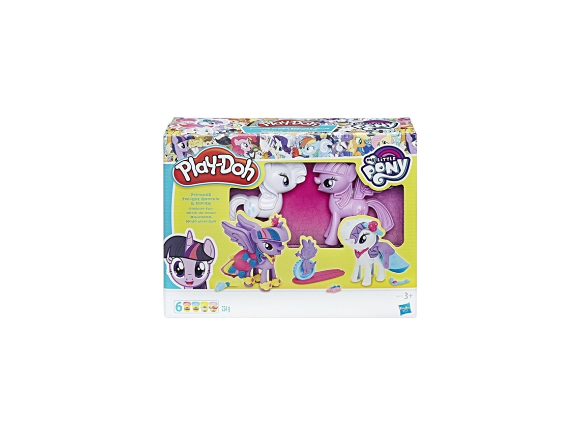 Plastilina PLAY-DOHMy Little Pony: 2 Princesas Con Accessorios (Edad Mínima Recomendada: 3 años)
