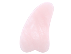 Almohadilla Raspadora De Cuarzo Rosa Natural Para Masajes Y Cuidado De La Salud.
