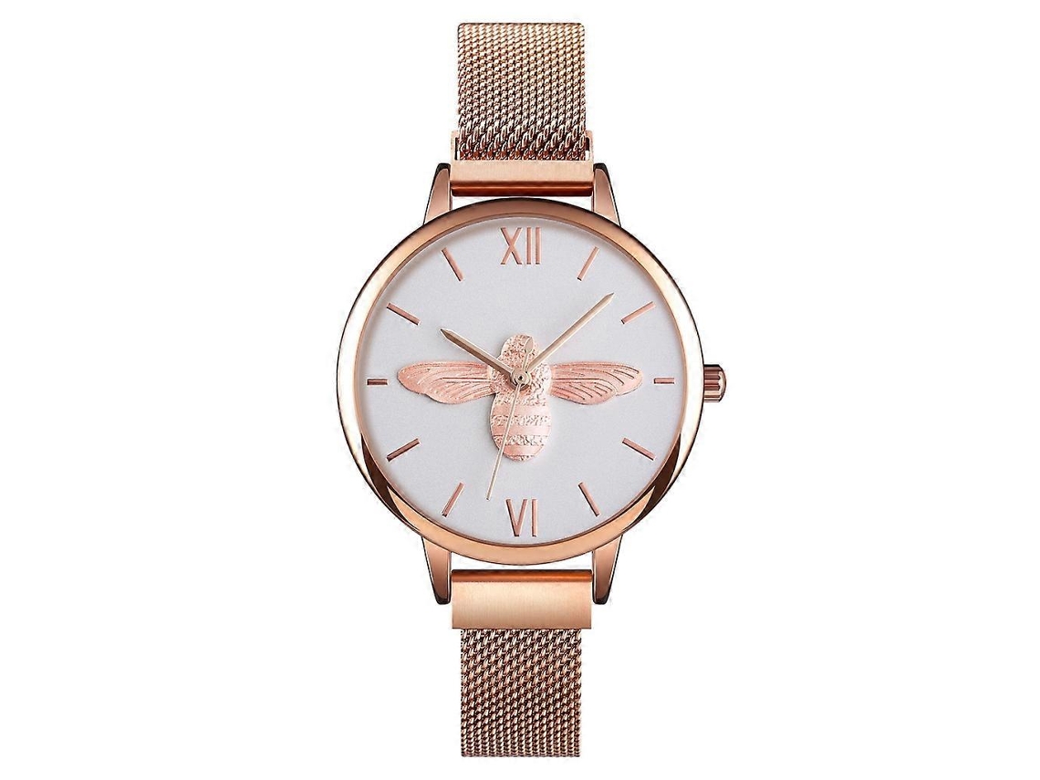 Reloj de cuarzo Skmei 9212 para mujer, resistente al agua, con correa magnética y red de succión, Hengrongshen