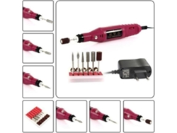 Kit profesional eléctrico para pulido de uñas con cabezal pulidor, 220-240V DA27171*