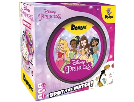 Juego de Mesa ASMODEE Dobble disney princess spot the match! (Edad Mínima Recomendada: 4 años)