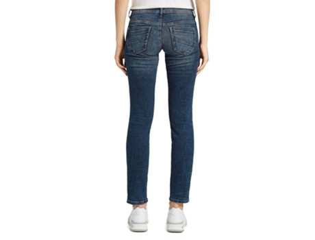 Calça TOM TAILOR Jeans Alexa Slim Azul 26 / 32 Mulher