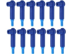 Kit de 20 piezas con adaptadores para purgar el líquido de frenos, conectores neumáticos y resistente al agua.