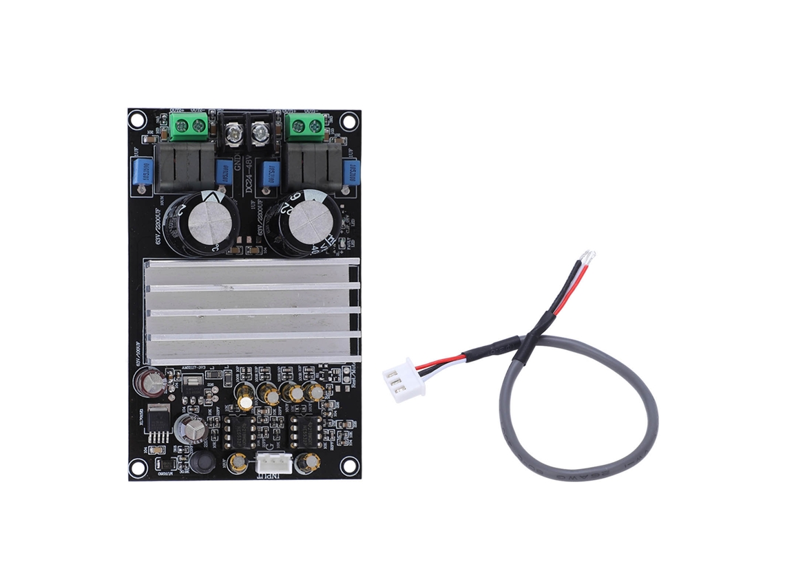 Placa Amplificadora Digital 2.0, Módulo Amplificador De Sonido De Alta Potencia Clase D, Fácil De Operar.