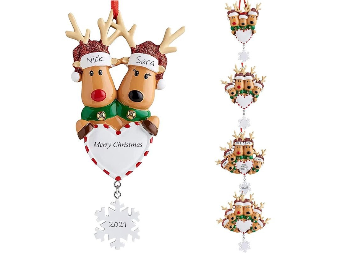 Adorno Navideño Personalizable Con Elfo, Decoración Diy Con Nombre Para La Familia Y Las Fiestas.