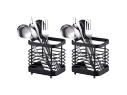 soportes de acero inoxidable para utensilios de cocina, soporte para cubiertos, encimeras, cestas para cubiertos, fregaderos, accesorios, almacenamiento de cocina