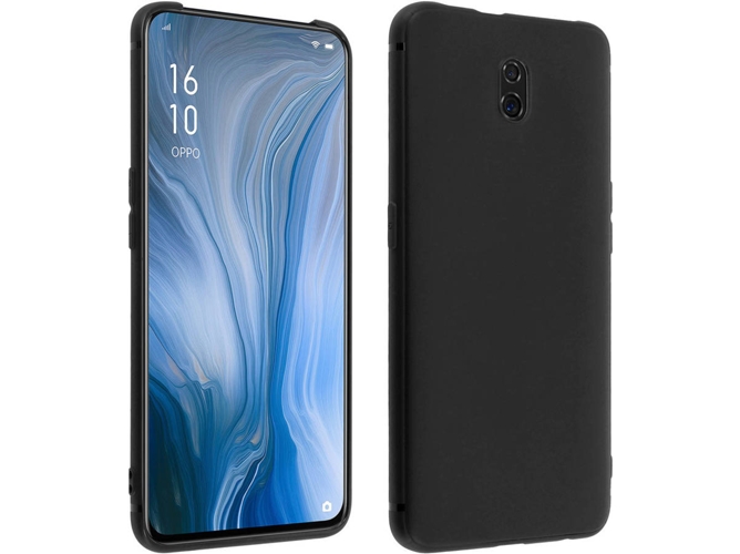 Carcasa Oppo Reno AVIZAR Silicona Negro