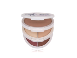 Paleta De Blush 5 Cores - Pó Matte E Glitter Para Maquiagem