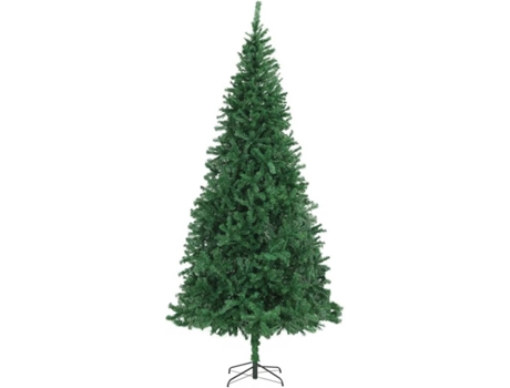 vidaXL Árbol de Navidad artificial verde 300 cm