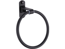 Toallero De Pared, Aluminio Negro Mate, Mod Soporte Aro Para Toallas Baño, Cocina Y Dormitorio: Un Accesorio
