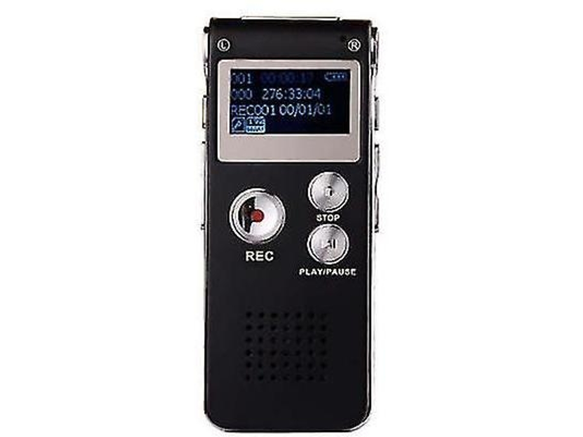 Grabadora Digital Activada Por Voz/Reducción De Ruido/Mini Grabadora/Mp3/Usb-16Gbnegro YEMAESRE