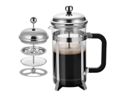 Cafetera de prensa francesa con filtro de acero inoxidable y mango sin BPA (350 ml)