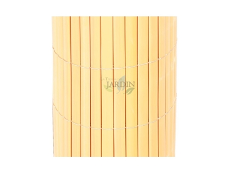 Cañizo de ocultación natural PVC simple cara 1,5 x 5 m, para jardines, terrazas y balcones SUINGA