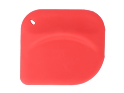 Espátula Multifuncional De Silicona Para Depilación Cera Crema Despilatoria Scrapers Rojo