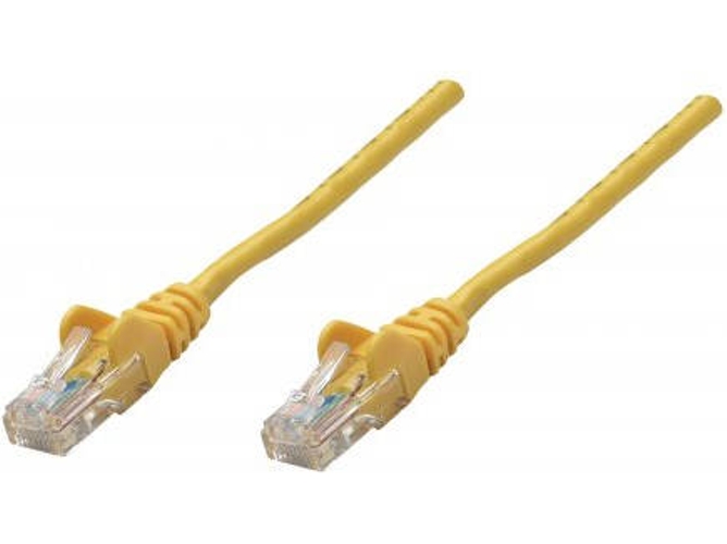 Cable de Red INTELLINET (RJ45 - 1.5 m - Amarillo)