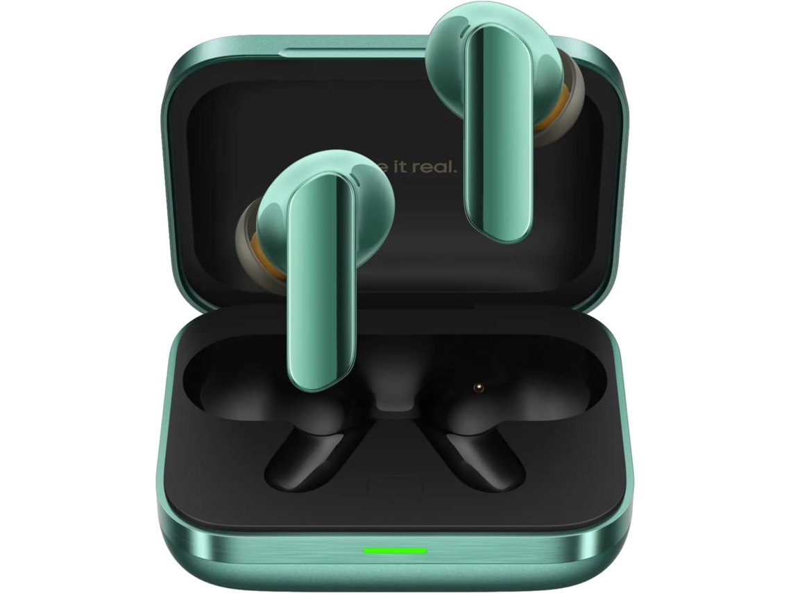 Auriculares Realme Buds Air 7 Pro Verdes (Intraaurales de Alta Resolución, 53 dB, Cancelación Activa de Ruido, IP55)