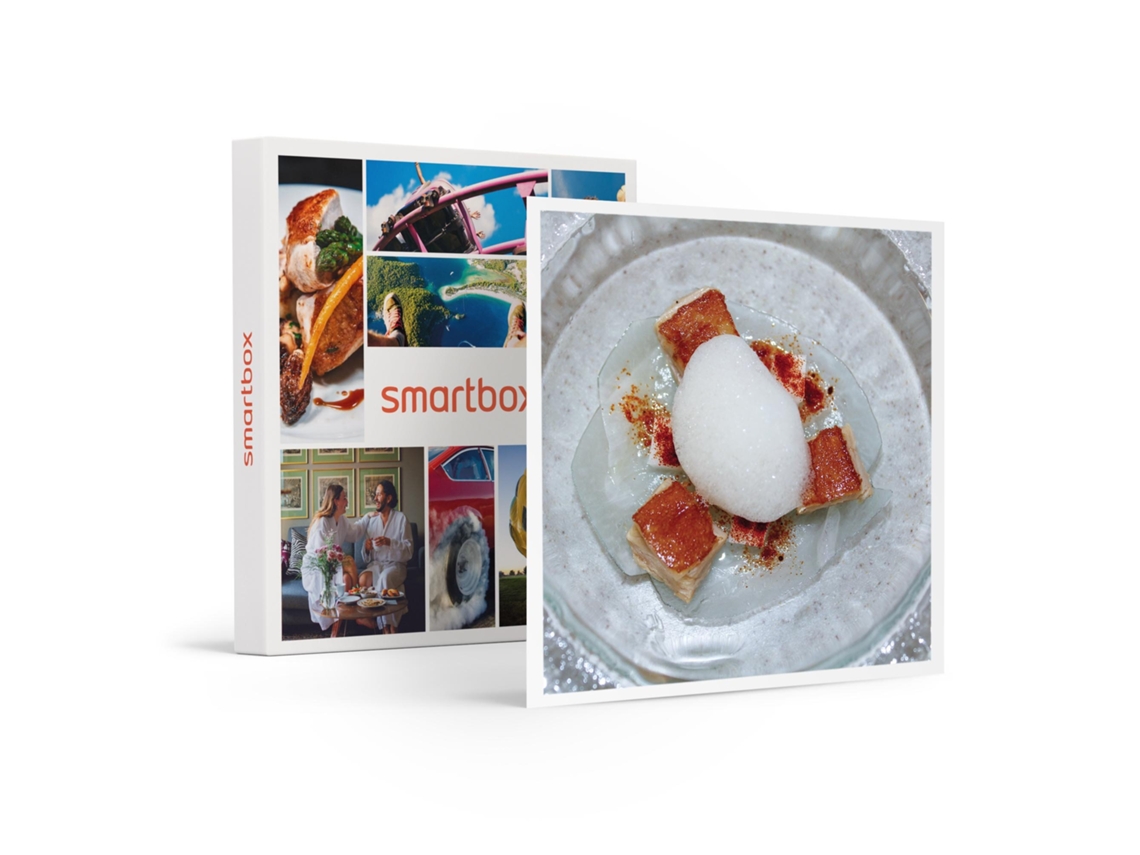 Caja Regalo SMARTBOX Menú degustación con postres en restaurante Casa Gerardo, Estrella MICHELIN