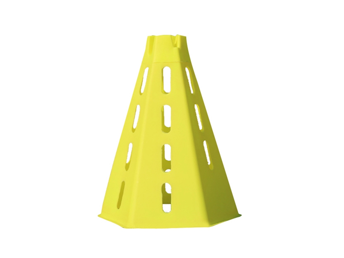 Conos De Marcaje Para Deportes Al Aire Libre Para Entrenamiento De Fútbol, Barrera De Tráfico Amarilla