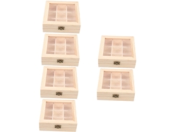 Soporte Para Café Acabado Fino Y Aspecto Elegante Esta Caja Bolsitas De Té Es Práctica Duradera Muy Útil