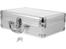 Estuche Rígido De Aluminio, Caja De Herramientas Portátil, Estuche De Almacenamiento Seguro Para Artículos Pequeños Y