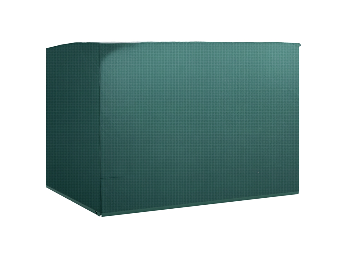 Funda Impermeable Para Columpio De Jardín Con Cremallera, 215x155x150 Mm, Color Verde.