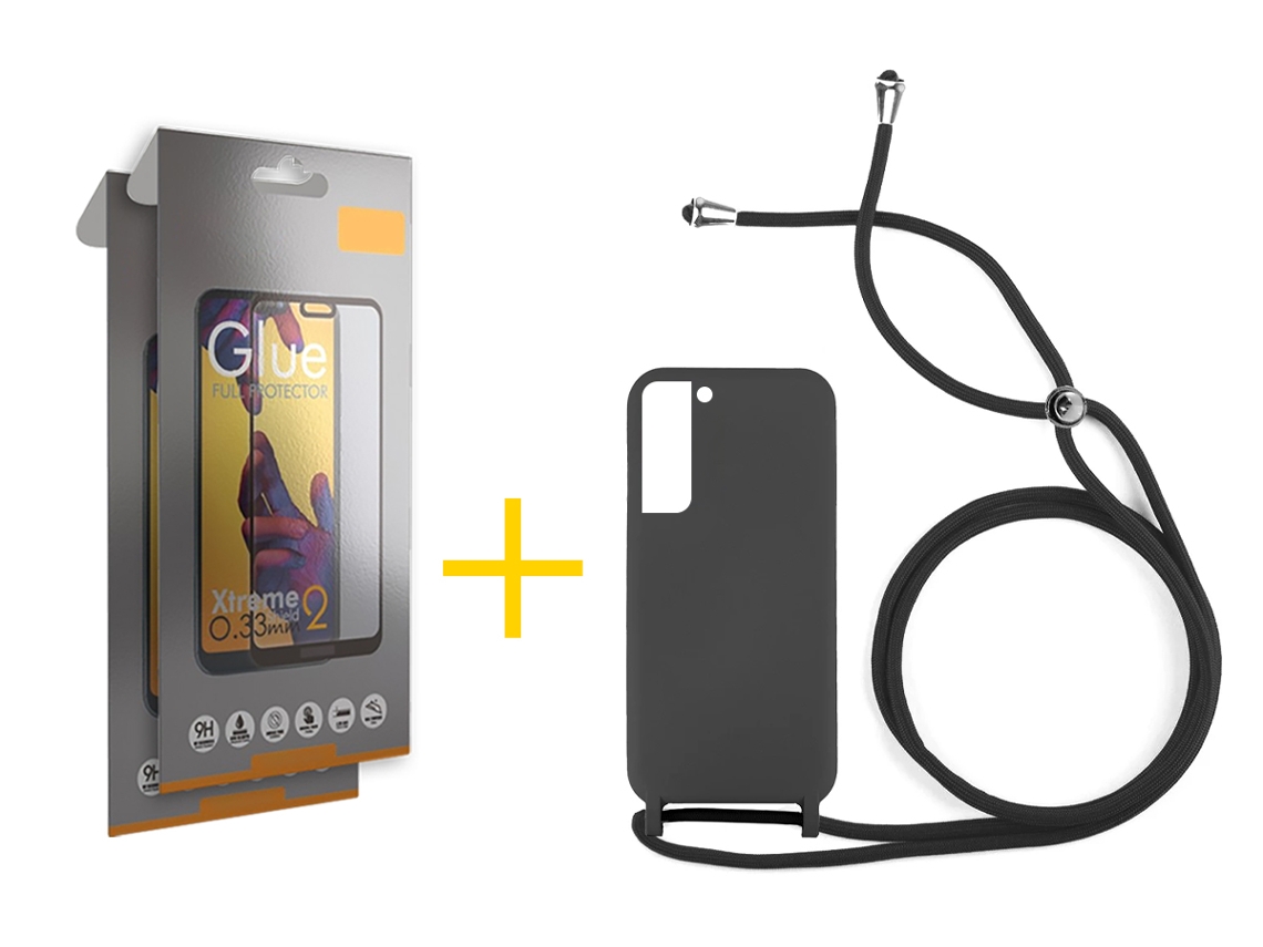 Conjunto de Protectores de Pantalla Templado Full Gel para Samsung Galaxy S24 Plus GANDY Vidrio Templado (2un)