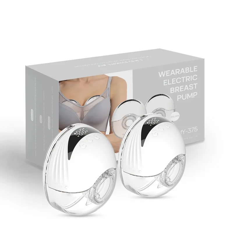 (blanco, 2 Piezas) Extractor De Leche Eléctrico De Doble Cara, Automático, Silencioso Y Portátil