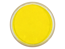 Pigmento profesional mate a base de agua para maquillaje corporal y facial, ideal para maquillaje escénico (amarillo).