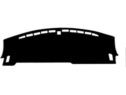 Alfombrilla Protectora De Cuero Microfibra Para El Salpicadero Del Ford Escort 2021-2022 (marrón)
