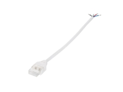Conector Hipopótamo Com Cabo Para Fita Led Rgb 220v Wcob Silicone Flex Largura 12 Mm 12 Mm
