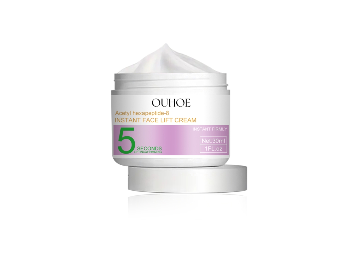 Crema facial reafirmante y antiedad de acción rápida