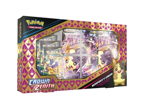 Juego de Cartas POKEMON SWSH12.5 Morpeko V-Union Premium Playmat Collection Edad Mínima Recomendada: 8 años)