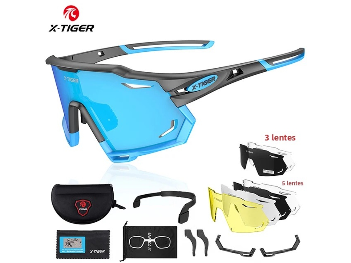 Gafas de ciclismo polarizadas UV400 con lentes de polipropileno MDUG (Estilo 4)