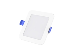 Placa Led 6w Cuadrada Solid Corte 110x110 Mm 3000k Triac Branco Quente