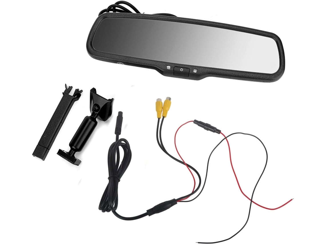 Monitor Para Espejo Retrovisor De Coche Con Atenuación Automática E Imagen Invertida