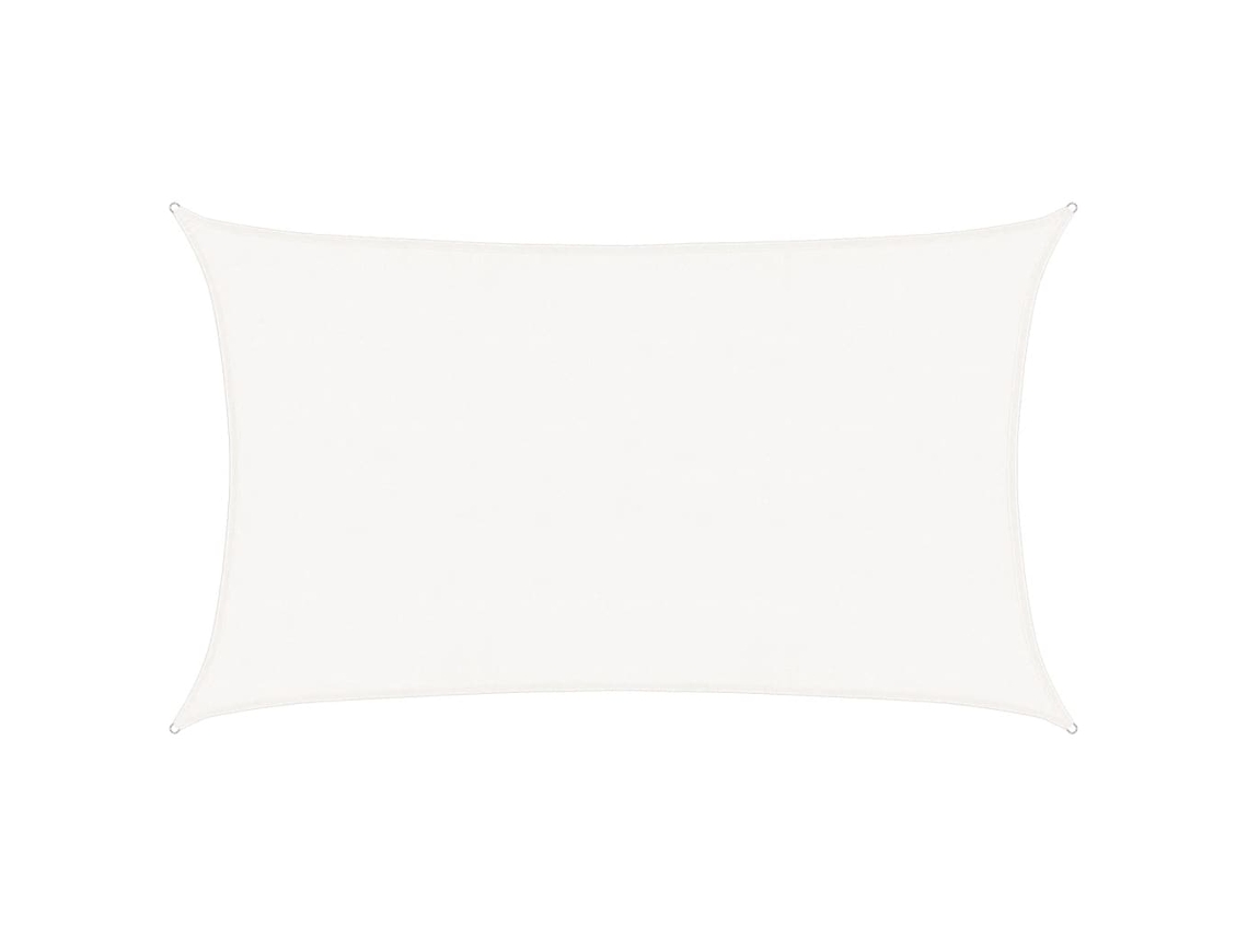 Maison Exclusive - Toldo De Vela Blanco Hdpe 160 G/m² 5x8 M