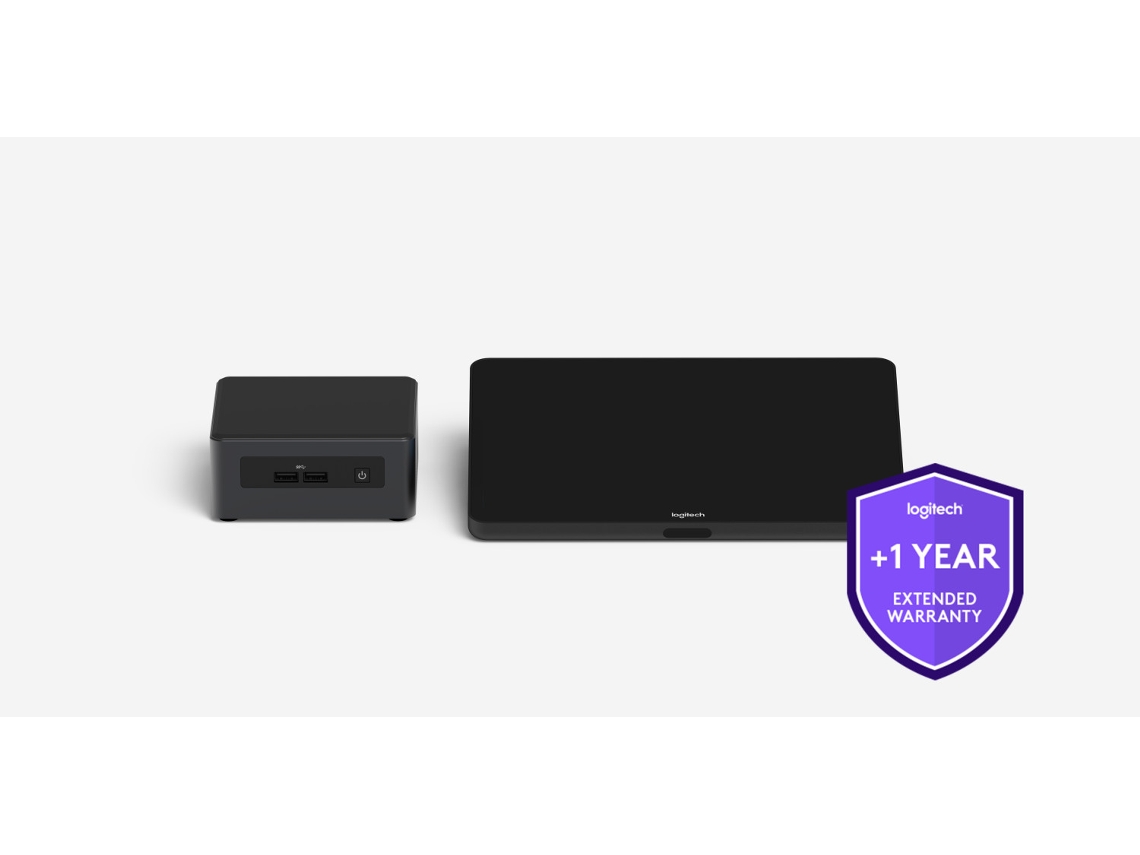 Garantía extendida de un año para la solución de sala básica con Tap Logitech