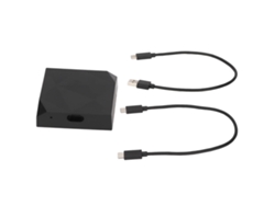 Adaptador CarPlay con cable a inalámbrico, control de voz, conexión automática, multifuncional, universal, para iPhone, color negro