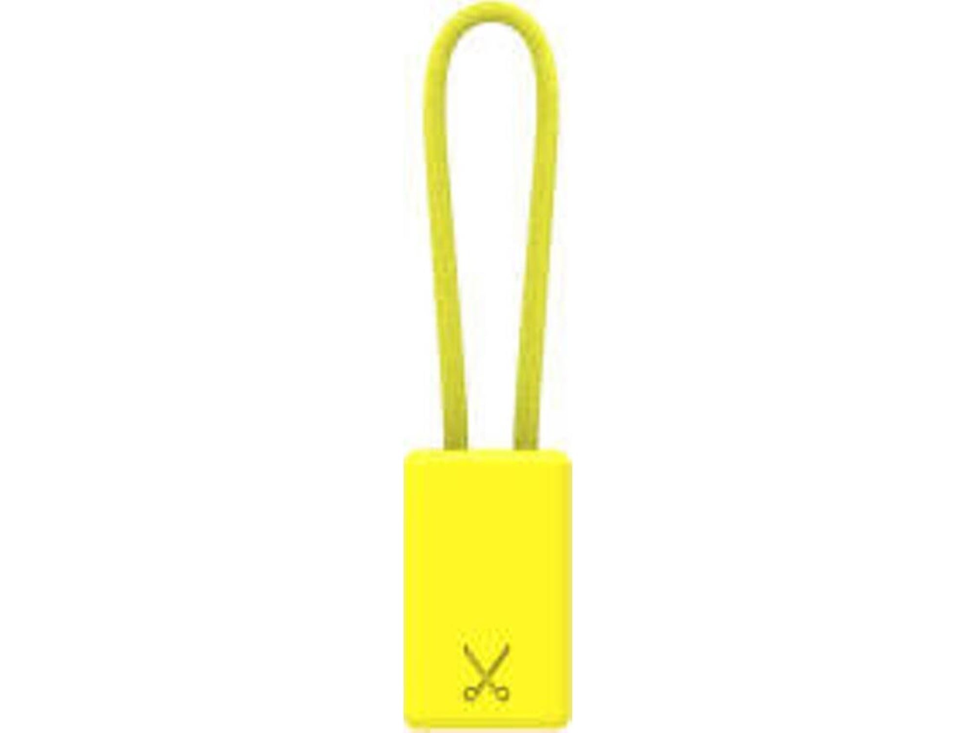 Cable PHILO Keychain (USB - Lightning - 0.2m - Amarillo)