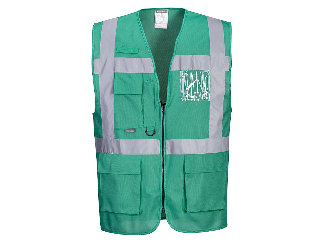 Chaleco ejecutivo Iona: estilo y funcionalidad / Azul / L Portwest