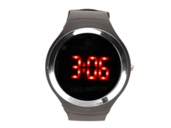 Reloj Deportivo Digital Infantil Con Luces Led Rojas Y Plateadas, Regalo De Cumpleaños Para Estudiantes.
