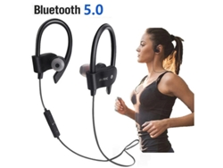 Fones de Ouvido Bluetooth Sem Fio, com Microfone, Controle de Volume, Isolamento de Ruído e À Prova D'água. MDUG