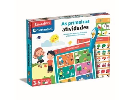 Juego Didáctico CLEMENTONI Las Primeras Actividades (Edad Mínima: ‍3 Años)