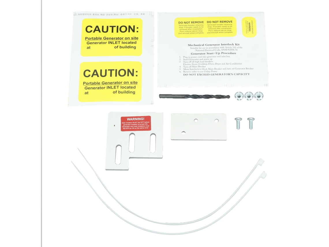 Kit De Enclavamiento Para Generador Sd200a Para Paneles Square D Qo Y Homeline De 150-200 A