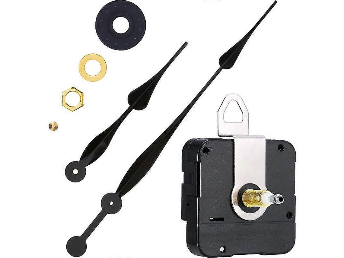 Omni-mecanismo De Reloj De Alta Torque Clockhigh Con Manecillas Para Cuadros De Más De 60cm De Diámetro - Negro