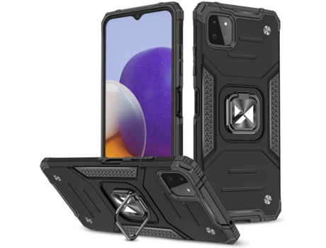 Carcasa Samsung Galaxy A22 4G LMOBILE Rígida 09 Negro