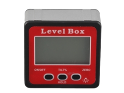Caja De Nivel Digital Con Pantalla Lcd, Inclinómetro, Goniómetro Angular Y Herramienta De Medición Portátil De Alta Precisión.